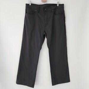 prAna Slim Fit gray performance pants athletic outdoors‎ mens size 36x30